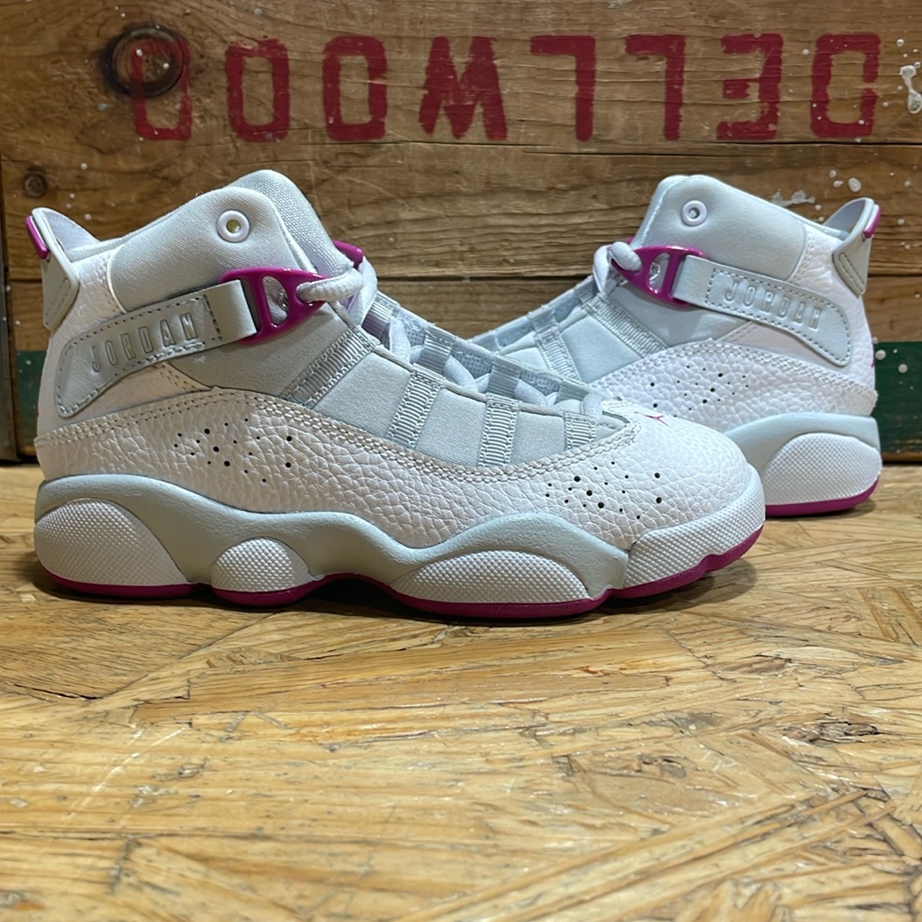 Brand New Jordan 6 Rings In PlatinumFuchsia Discontinued ColorStyle Brand New Jordan 6 Rings In PlatinumFuchsia Discontinued ColorStyle